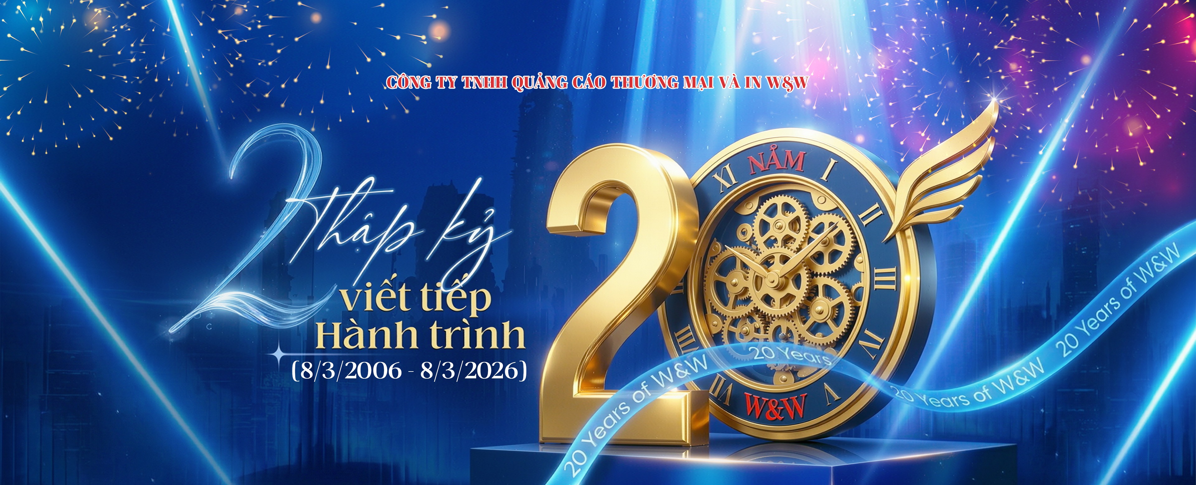 Kỷ nặm 20 năm ngày thành lập